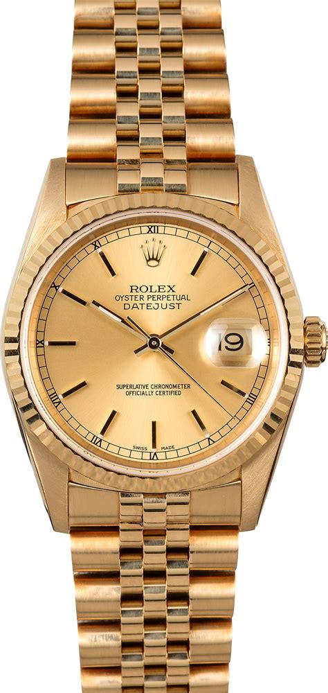 Rolex model datejust 16238